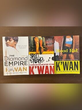 Essence Bestselling Author K’wan Foye 3 Paperback Bundle